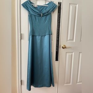 Patra Light Blue Formal Dress